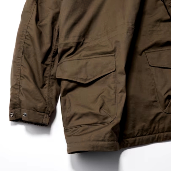 Uniqlo PUFFTECH Utility Jacket (HEATTECH) - Size Large, Brown - Picture 8 of 16